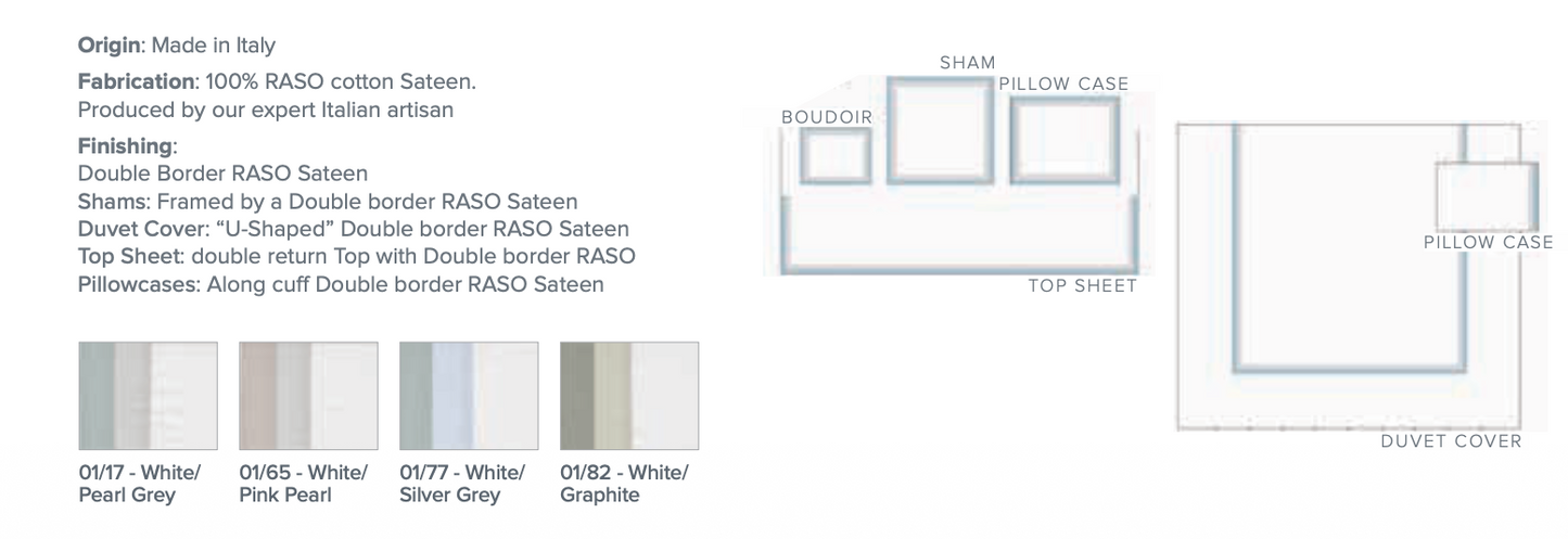 Duvet cover Samuele Raso sateen