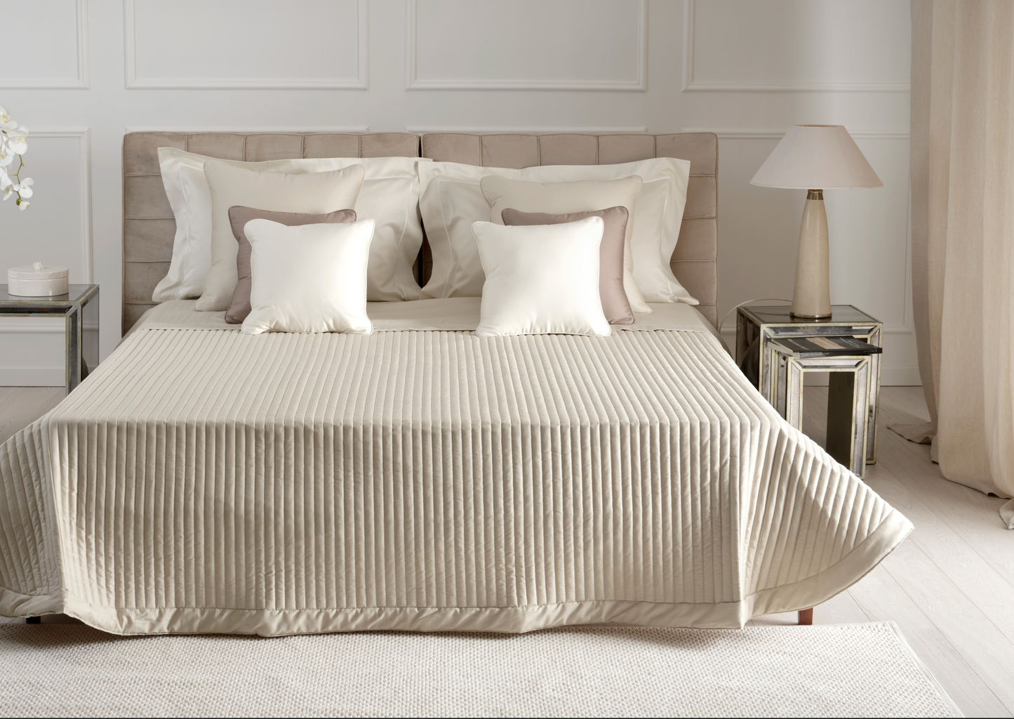 Quilted Bedspread Bread & Butter